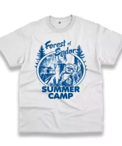 Star Wars Wicket Ewoks Endor Forest Camp Thanksgiving Vintage T Shirt 1