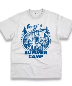 Star Wars Wicket Ewoks Endor Forest Camp Thanksgiving Vintage T Shirt 4