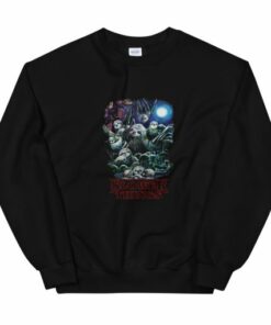 Stranger Things sloth slower things Sweatshirt 1 Stranger Things sloth slower things Sweatshirt 2