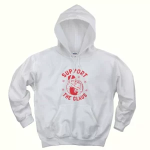 Support The Claus Ugly Christmas Hoodie 4