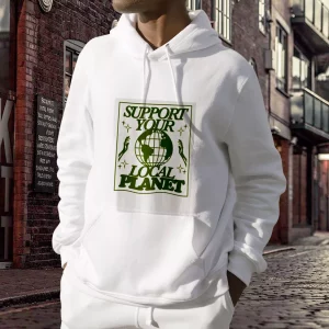 Support Your Local Planet Day Earth Day Hoodie 3