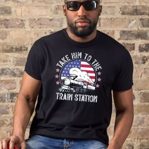 Take Him To The Train Station Vintage T-Shirt