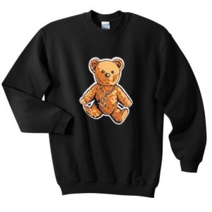 Teddy Bear Dollar Chain Sweatshirt
