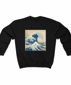 The Great Wave Off Kanagawa Sweatshirt 1