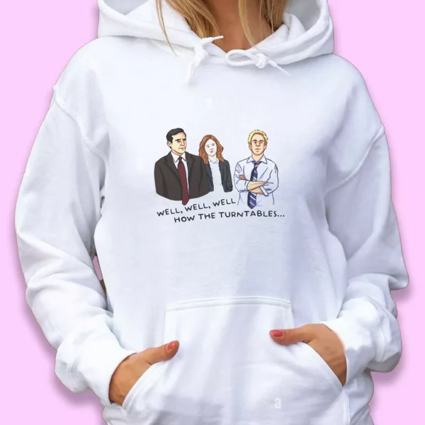 The Office Well How The Turntables Thanksgiving Hoodie