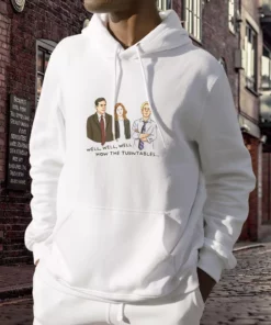 The Office Well How The Turntables Thanksgiving Hoodie 3