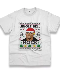The Rock Jingle Bell Rock Funny Christmas T Shirt 1