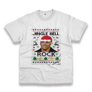 The Rock Jingle Bell Rock Funny Christmas T Shirt