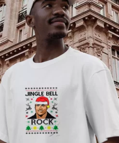 The Rock Jingle Bell Rock Funny Christmas T Shirt 3