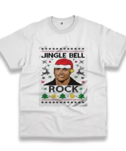 The Rock Jingle Bell Rock Funny Christmas T Shirt 4