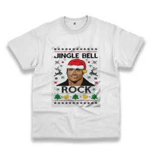 The Rock Jingle Bell Rock Funny Christmas T Shirt 4