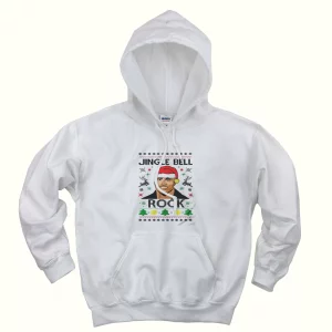 The Rock Jingle Bell Rock Ugly Christmas Hoodie