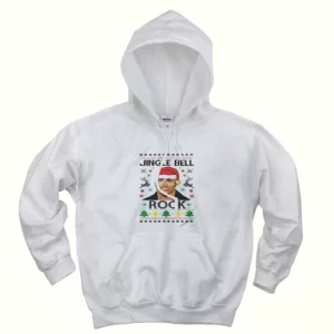 The Rock Jingle Bell Rock Ugly Christmas Hoodie 4