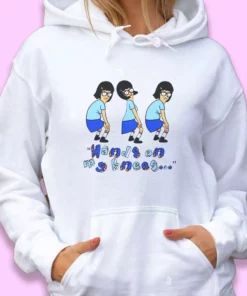 Tina Belcher Hands On My Knees Thanksgiving Hoodie 2