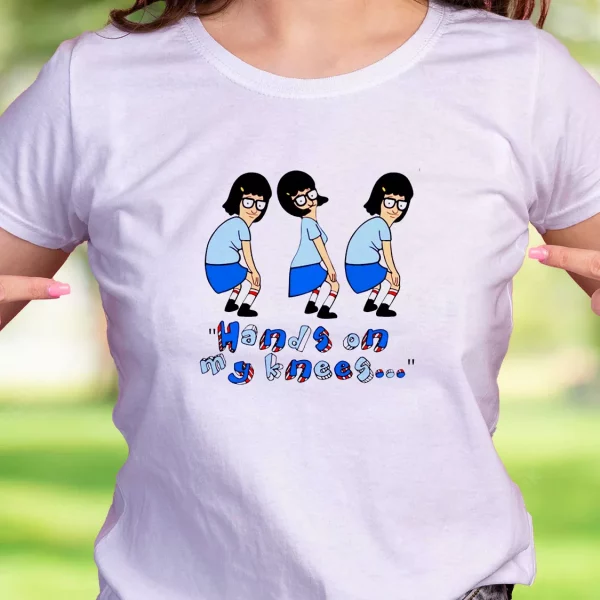 Tina Belcher Hands On My Knees Thanksgiving Vintage T Shirt