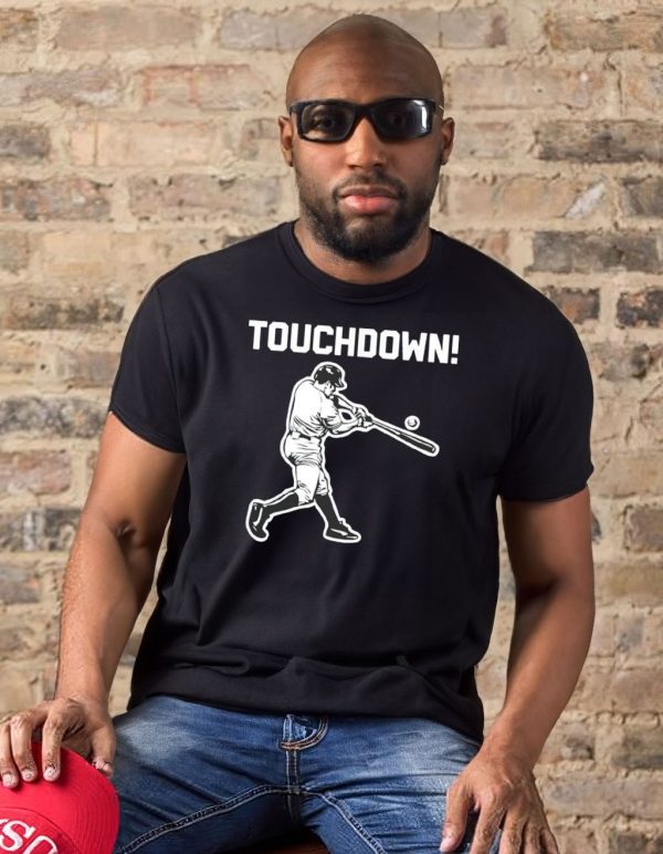 Touchdown baseball tee shirt
