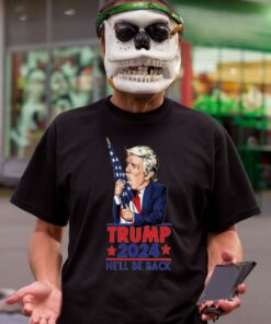 Trump 2024 he'll be back t shirt 2
