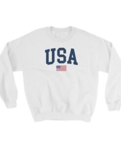 USA Flag Sweatshirt 1