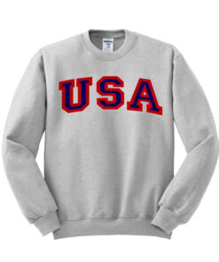 USA Typography Sweatshirt 2