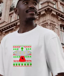 Ufo Alien Ugly Christmas Funny Christmas T Shirt 2 Ufo Alien Ugly Christmas Funny Christmas T Shirt 3