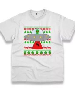 Ufo Alien Ugly Christmas Funny Christmas T Shirt 3 Ufo Alien Ugly Christmas Funny Christmas T Shirt 4