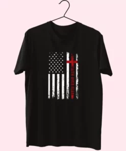 Usa Patriotic Faith Over Fear Vetrerans Day T Shirt 4