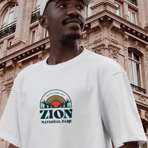 Utah Zion National Park Casual Earth Day T Shirt 3