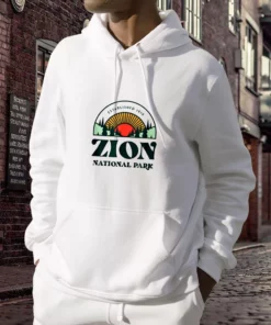 Utah Zion National Park Day Earth Day Hoodie 3