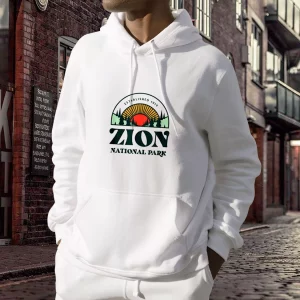 Utah Zion National Park Day Earth Day Hoodie 3