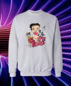 VINTAGE BETTY BOOP 1993 Sweatshirt adm 1 VINTAGE BETTY BOOP 1993 Sweatshirt adm 2
