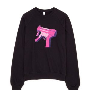 Vaporwave Gun Sweatshirt
