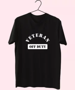 Veteran Off Duty Vetrerans Day T Shirt 1