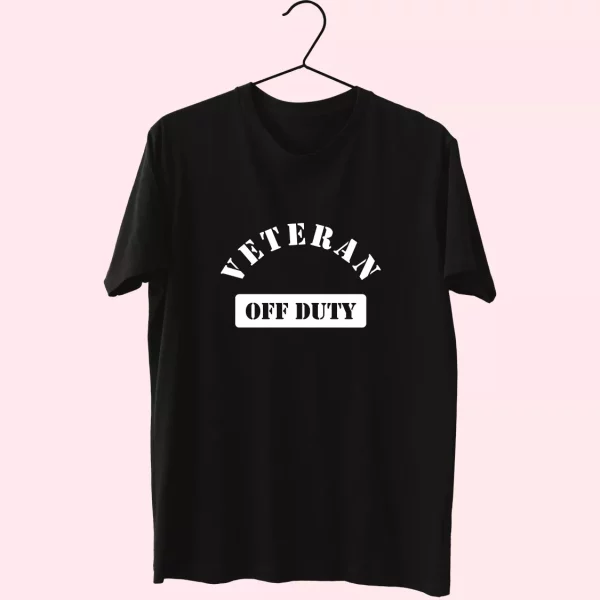 Veteran Off Duty Vetrerans Day T Shirt