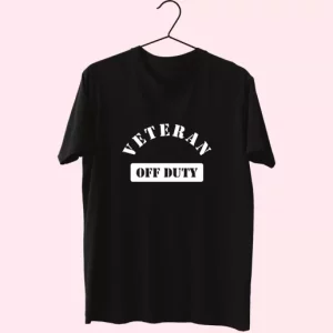 Veteran Off Duty Vetrerans Day T Shirt 4