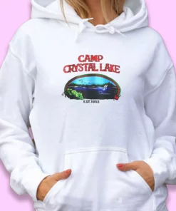 Vintage Camp Crystal Lake 1935 Thanksgiving Hoodie 1 Vintage Camp Crystal Lake 1935 Thanksgiving Hoodie 2