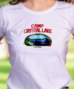 Vintage Camp Crystal Lake 1935 Thanksgiving Vintage T Shirt 2