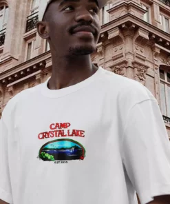 Vintage Camp Crystal Lake 1935 Thanksgiving Vintage T Shirt 3