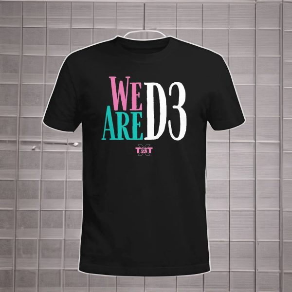 We Are D3 T-Shirt The Basketball Tournament