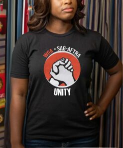 Wga Sag Aftra Unity Together T Shirt 2
