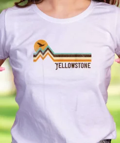 Yellowstone National Park Casual Earth Day T Shirt 2