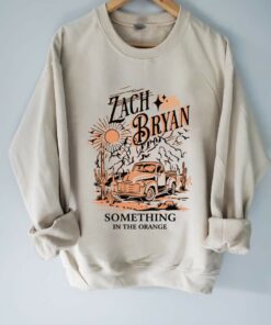 Zach Bryan Something In The Orange Sweatshirt 1