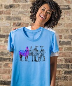 Zebra Buffalo Bills tee shirt 1