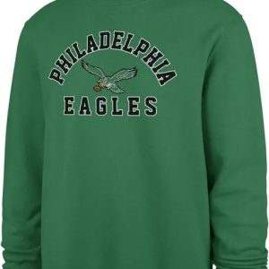 kelly green eagles sweatshirt