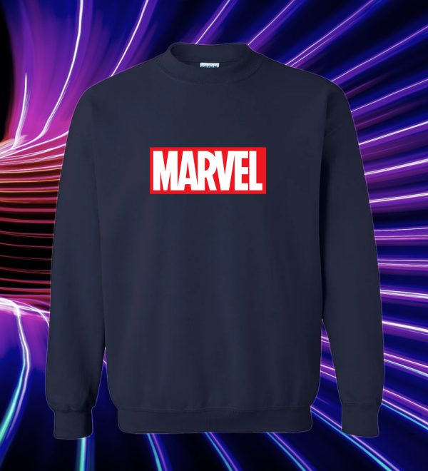 marvel logo Sweatshirt adm