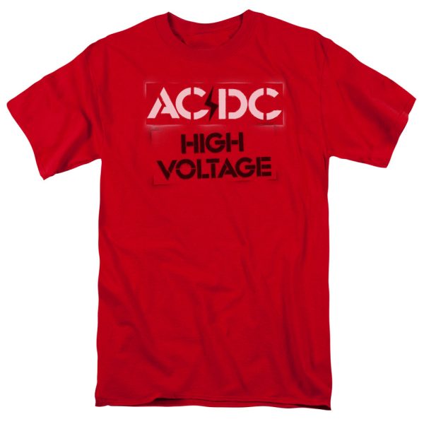 ACDC High Voltage Red T-shirt