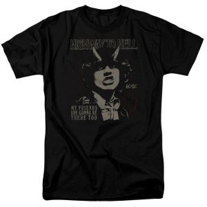 ACDC Highway to Hell My Friends Black T-shirt