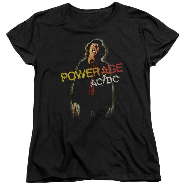 ACDC Powerage Album Womens Shirt