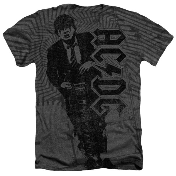 ACDC Shirt Angus Young Heather T-Shirt