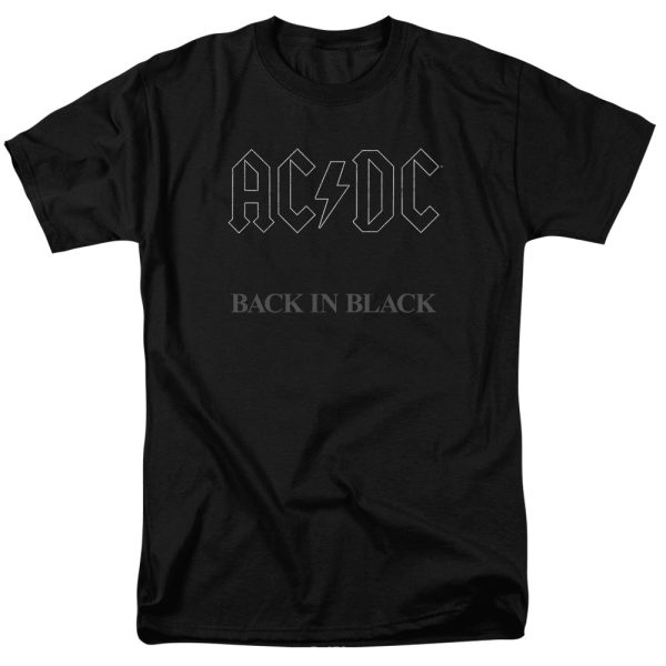 ACDC Shirt Back in Black T-Shirt