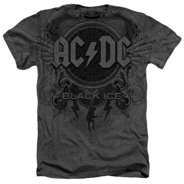 ACDC Shirt Black Ice Motion Heather T-Shirt